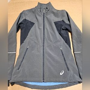 ASICS Performance Insulated Softshell Reflective‎ Jacket Zip-Up Small Outdoor